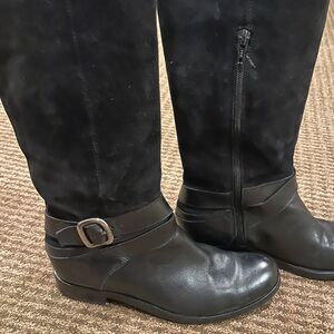 🖤Attilio Giusti Leombruni (AGL) black leather suede boots Women’s 7.5 EUC🖤